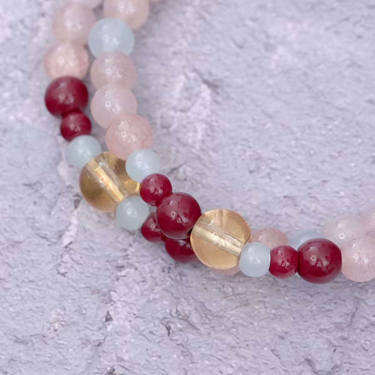 五行敦煌&times;雙層固定式串珠手鍊-第4張