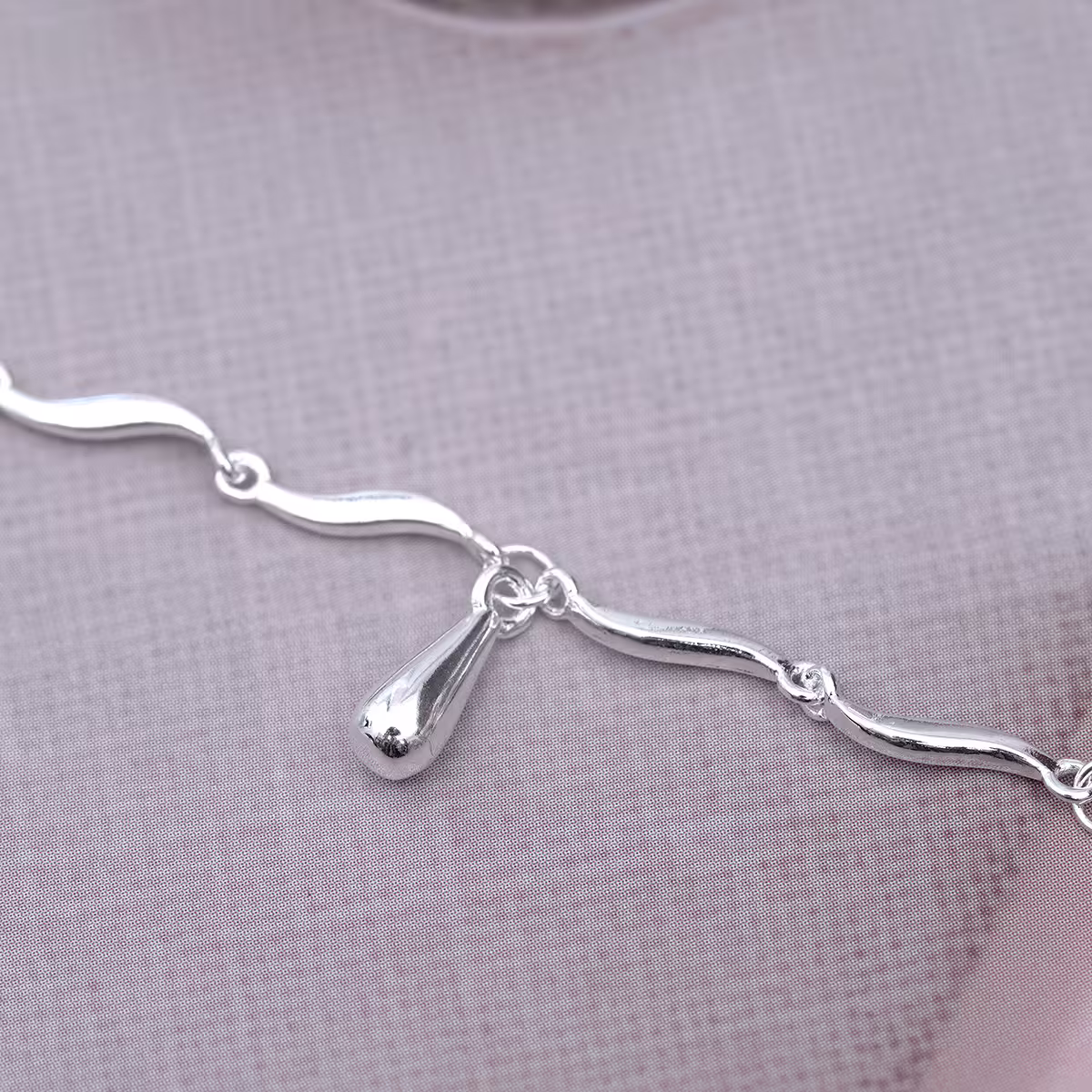 925銀飾&times;雨露漣漪&times;鎖骨項鍊-第3張