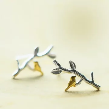 925銀針×樹枝孤鳥×耳針.avif