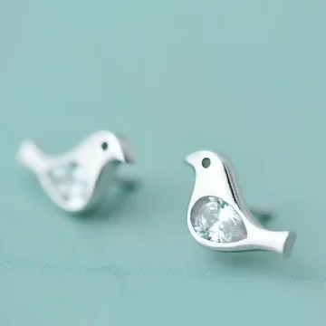 925銀針×晶鑽鳥兒×耳針.avif