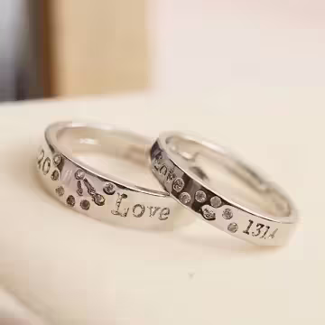 一生一世我愛你×情侶對戒