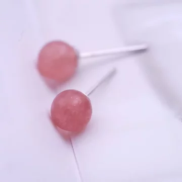 925銀針×莓晶小圓珠 ×耳針.avif