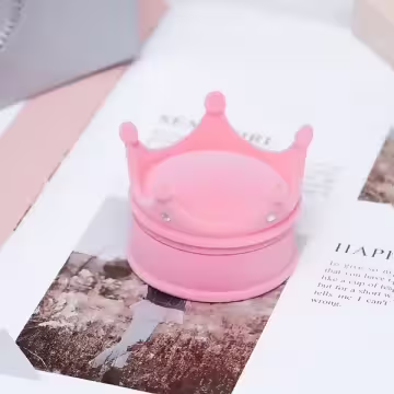 小皇冠×適用戒指/小耳釘×絨布盒