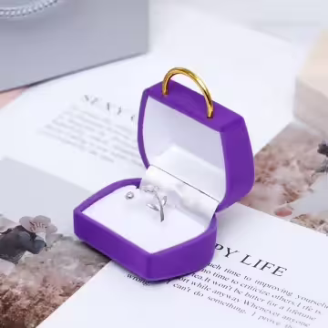 手提包×適用戒指/小耳釘×絨布盒