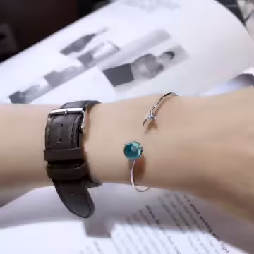 925銀飾×人魚泡泡×開口手環