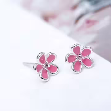925銀針×桃花開×耳針