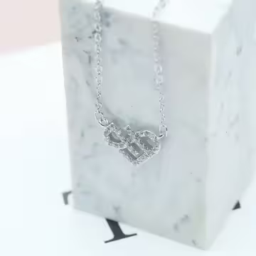 925銀飾×心型圈×鎖骨項鍊
