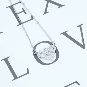 925銀飾×心型圈×鎖骨項鍊