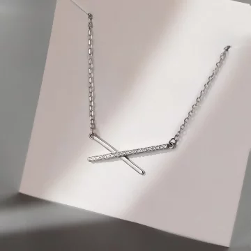 925銀飾×交叉線×鎖骨項鍊.avif