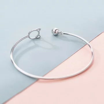 925銀飾×貓咪鈴鐺×開口手環.avif
