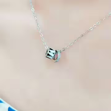 925銀飾×兩環一心×鎖骨項鍊