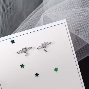 925銀針×心中的小惡魔×耳針