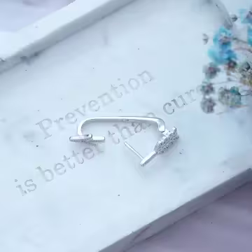 個性箭羽×單邊耳扣