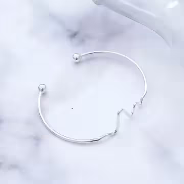 925銀飾×心電感應×開口手環