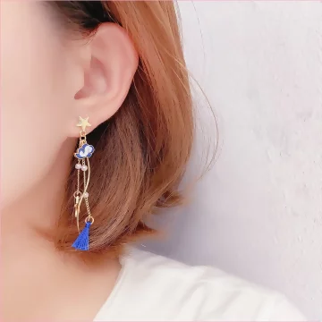 浮雲仙鶴&times;不對稱吊墜耳環.avif