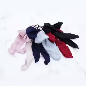 垂墜感雪紡蝴蝶結×髮束×共六色