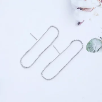 925銀針×隨性圓珠鍊條×耳針.avif