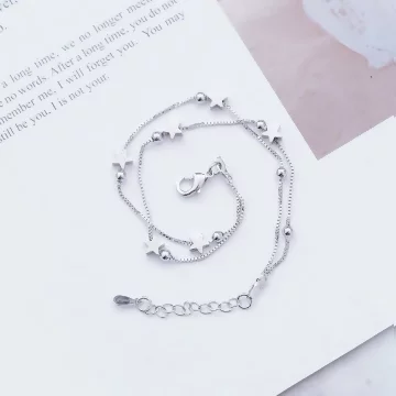 925銀飾×簡約雙層細環×手鍊.avif