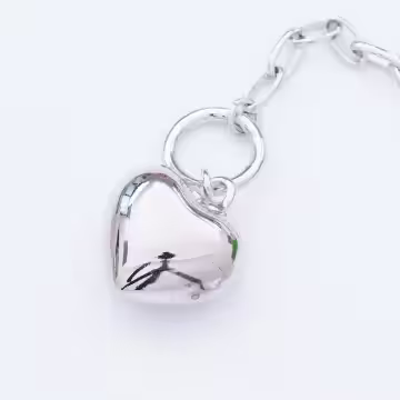 個性光面愛心×手鍊