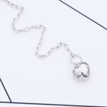 個性光面愛心×手鍊