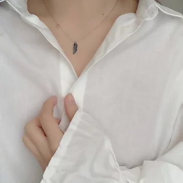 925銀飾×藍晶小羽毛×鎖骨項鍊.avif