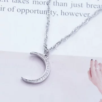 925銀飾×上弦月×腳鍊 .avif