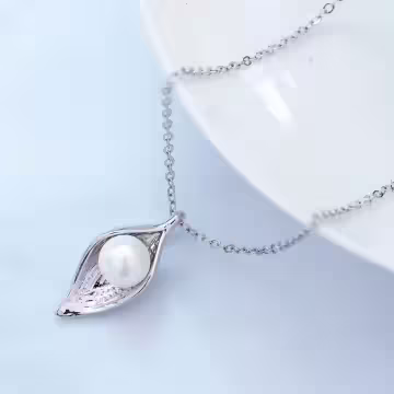 925銀飾×海芋藏心×鎖骨項鍊