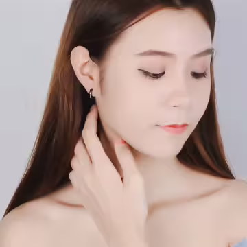 黑槍六角螺帽×耳扣