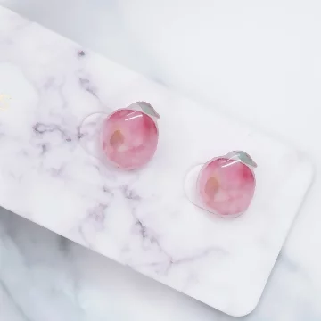 水蜜桃×磁吸耳夾/裝飾小物.avif