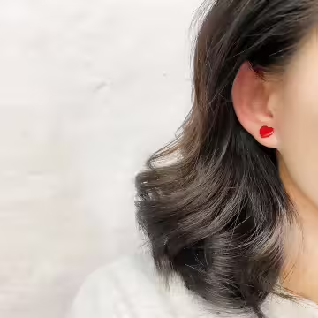 愛的小紅心×磁吸耳夾/裝飾小物