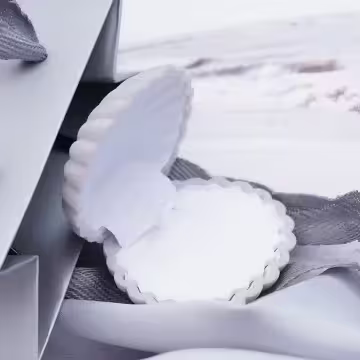 煙灰貝殼×適用項鍊/手鍊/小耳釘×絨布盒