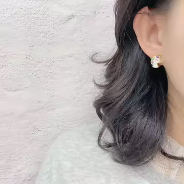 繽紛獨角獸×耳扣