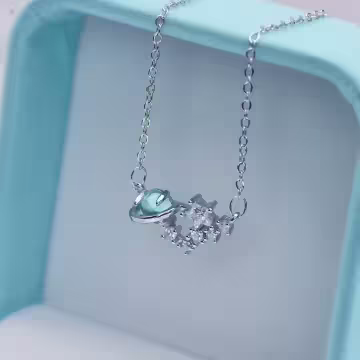 925銀飾×眼底星空×鎖骨項鍊