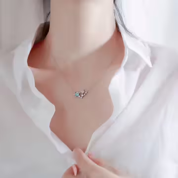 925銀飾×眼底星空×鎖骨項鍊