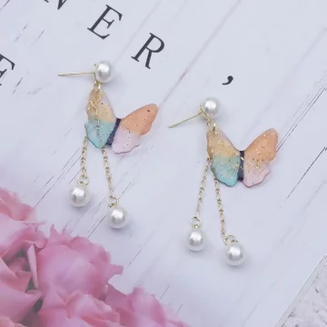 繽透蝴蝶珍珠垂鍊×吊墜耳環.avif