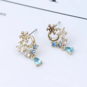 雪花星月藍眼淚×吊墜耳環.avif