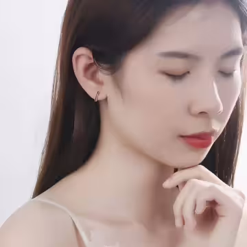 心型簡約紅線×耳扣