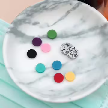 許願樹×口罩薰香磁釦×附八片綿芯×共三色