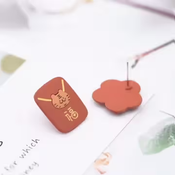 虎年有錢花×不對稱吊墜耳環