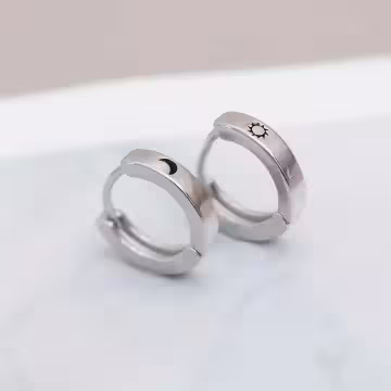 925銀針×日月相伴×耳扣