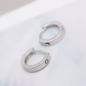 925銀針×日月相伴×耳扣