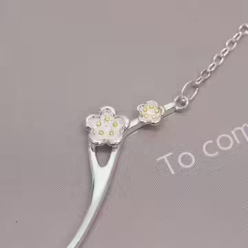 925銀飾×梅花枝芽×手鍊