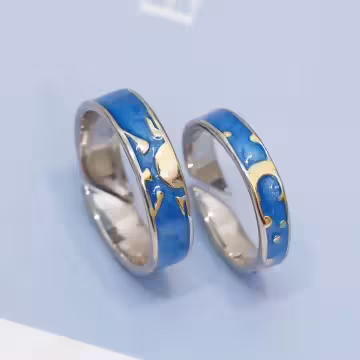 日月可鑑×情侶對戒