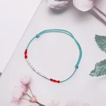 青竹紅慶×拉繩手鍊×共二色