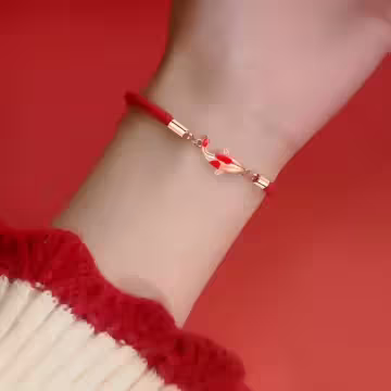 錦鯉來臨×紅繩手鍊