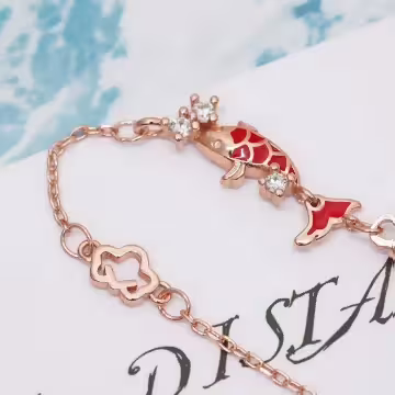 如魚得水×紅繩手鍊