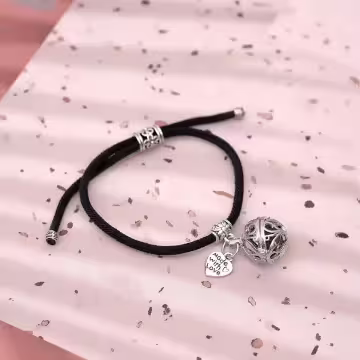 心花怒放×薰香火山石×可調節拉繩手鍊×共二色