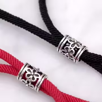 珊瑚之心×薰香火山石×可調節拉繩手鍊×共二色