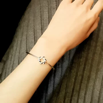925銀飾×六芒星×開口手環.avif