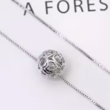 925銀飾×魔幻心球×鎖骨項鍊